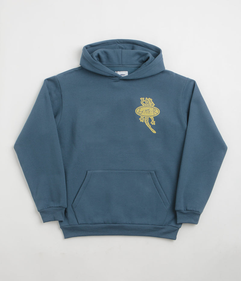 Butter Goods Wipeout Hoodie in Ocean