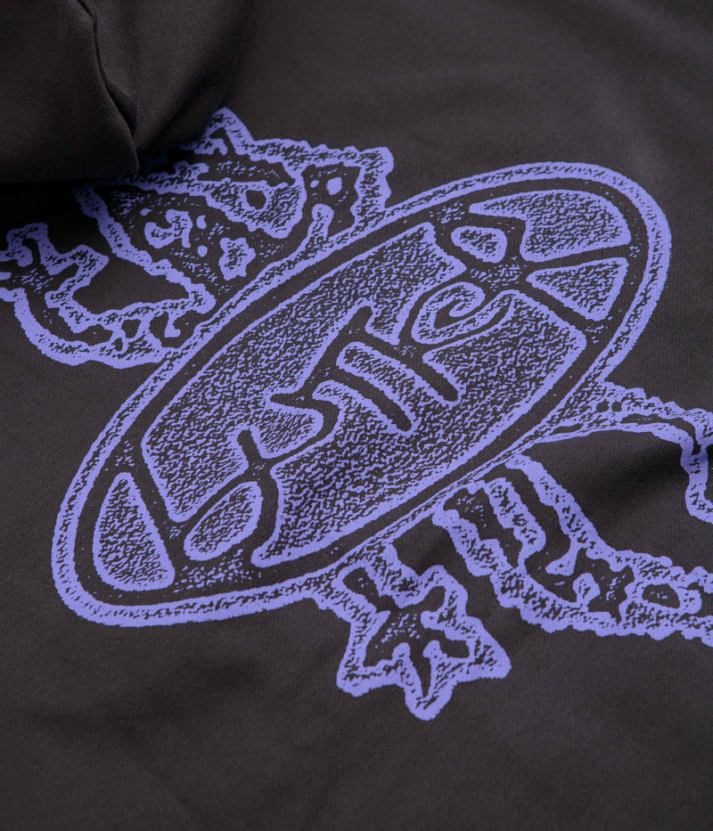 Butter Goods Wipeout Hoodie in Washed Black
