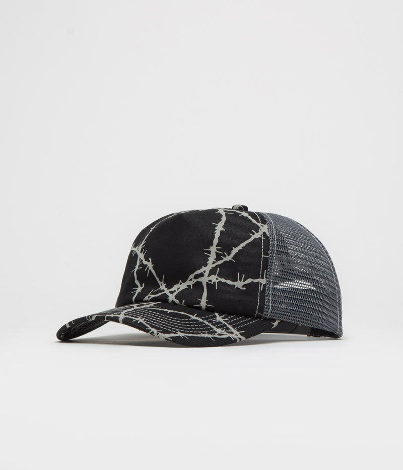 Butter Goods Wired Trucker Cap in Black