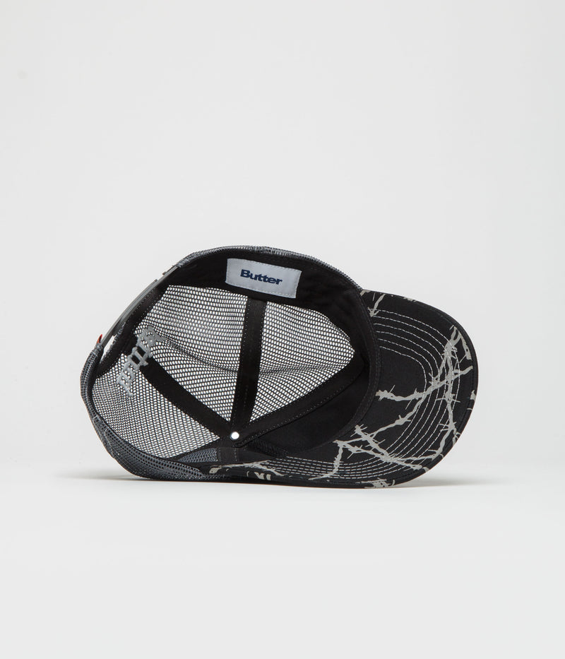 Butter Goods Wired Trucker Cap in Black
