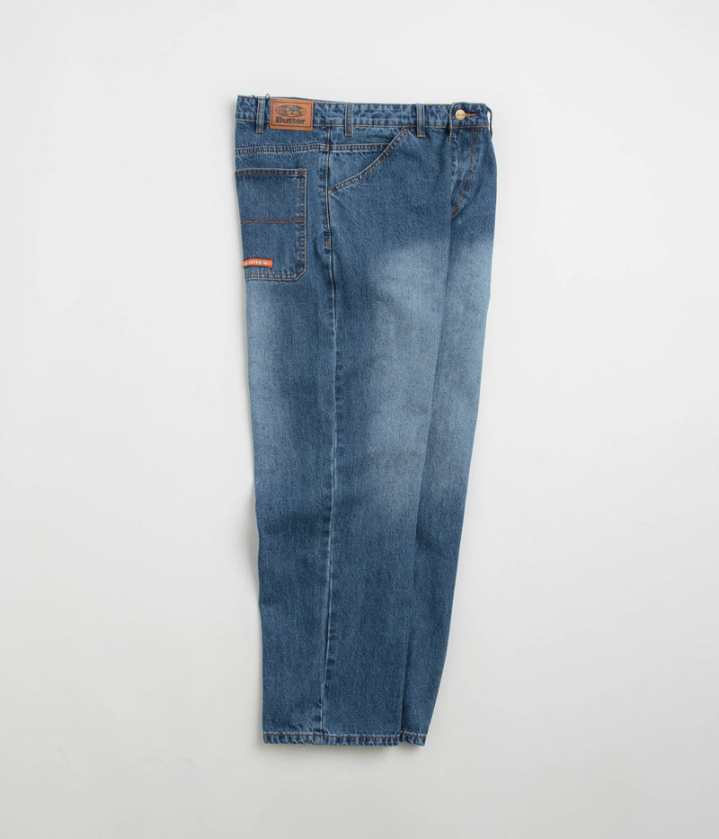 Butter Goods Witness Jeans in Mid Indigo Slub