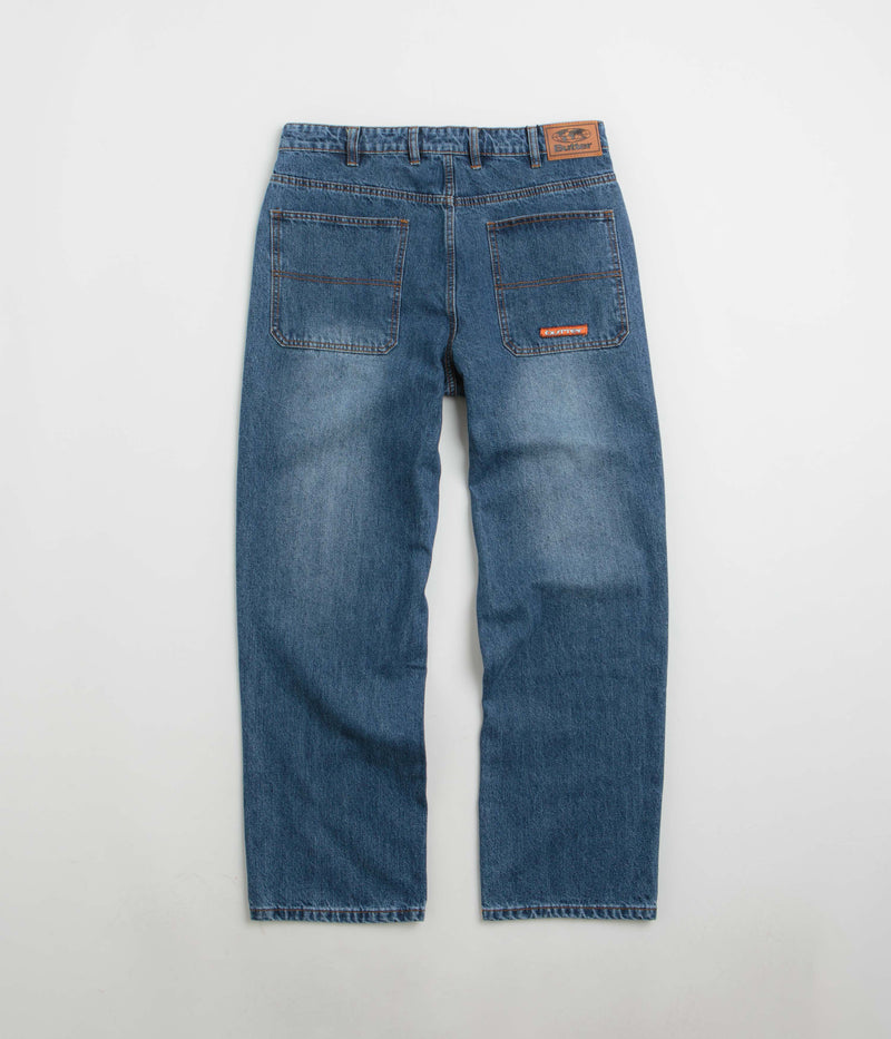 Butter Goods Witness Jeans in Mid Indigo Slub