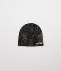 Butter Goods Woods Camo Skully Beanie in Black