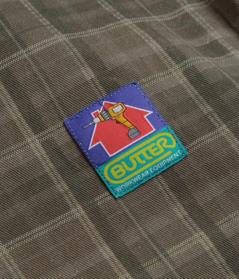 Butter Goods Work Jacket in Washed Plaid
