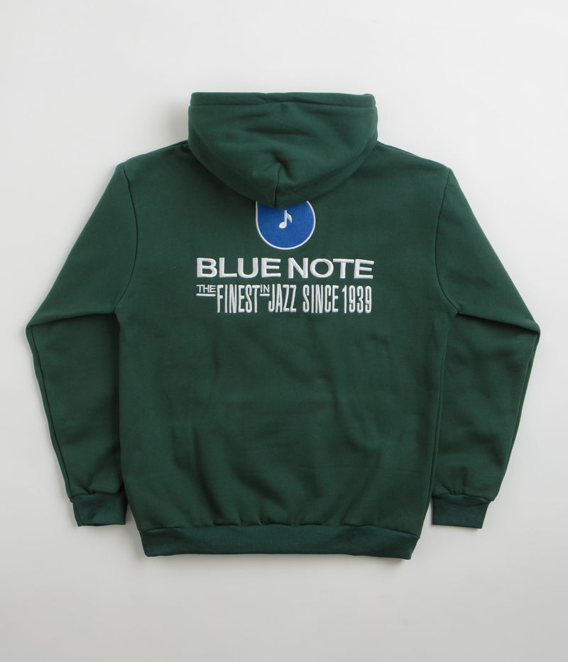 Butter Goods x Blue Note Finest Logo Pullover Hoodie in Forest