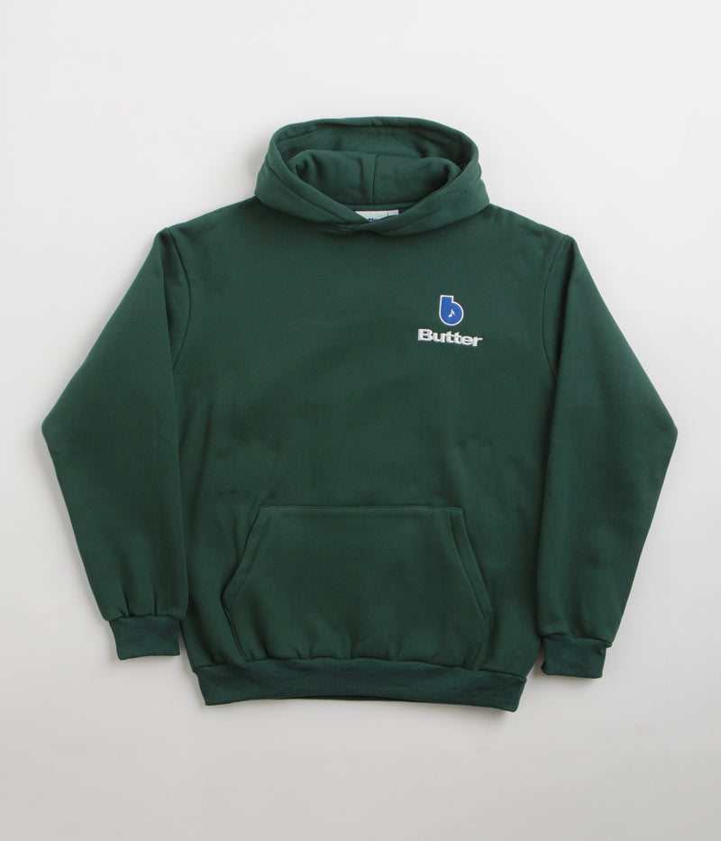 Butter Goods x Blue Note Finest Logo Pullover Hoodie in Forest