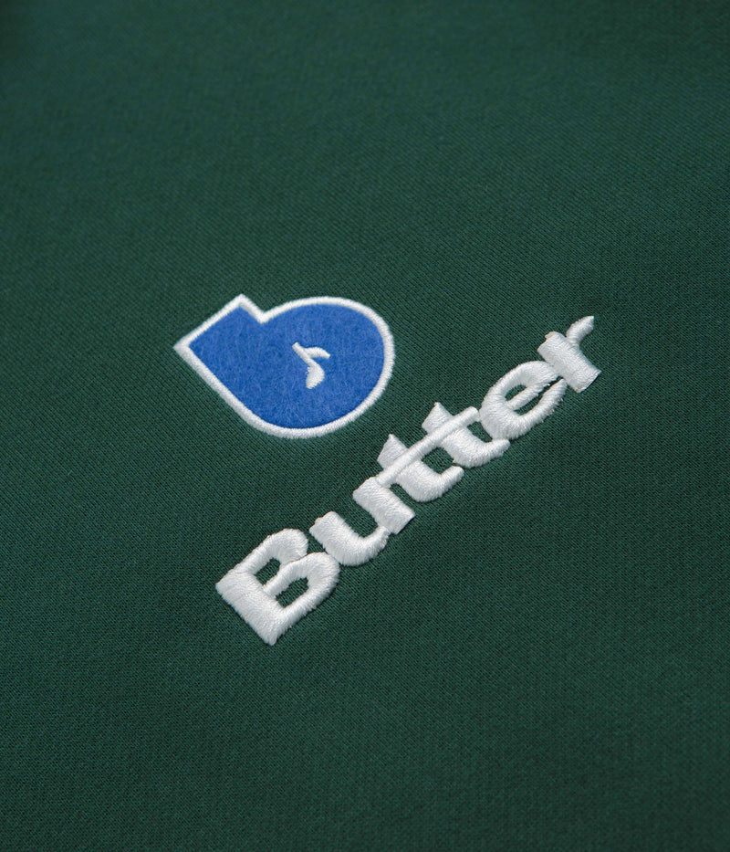 Butter Goods x Blue Note Finest Logo Pullover Hoodie in Forest
