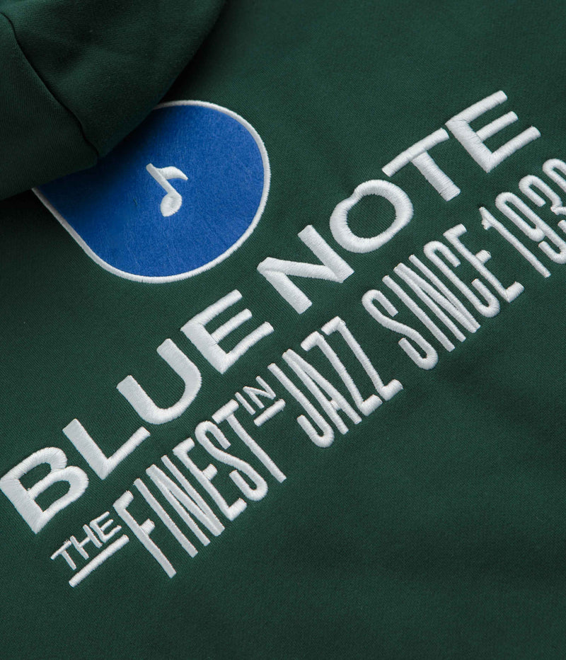 Butter Goods x Blue Note Finest Logo Pullover Hoodie in Forest