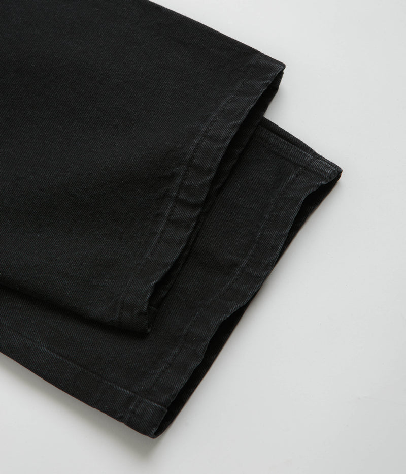Butter Goods x Blue Note Pleated Jeans in Washed Black