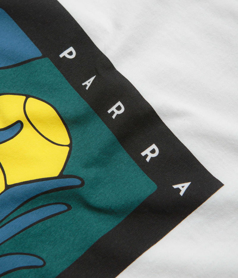 by Parra Ball Catcher T-Shirt in White