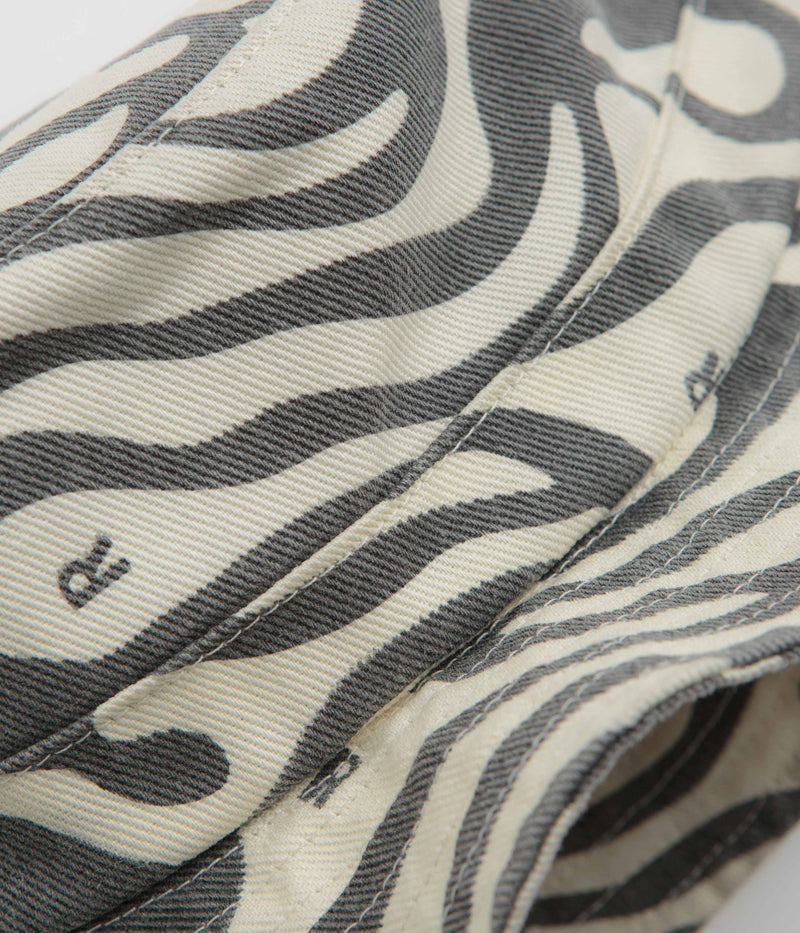 by Parra Blobbed Bucket Hat in Washed Grey