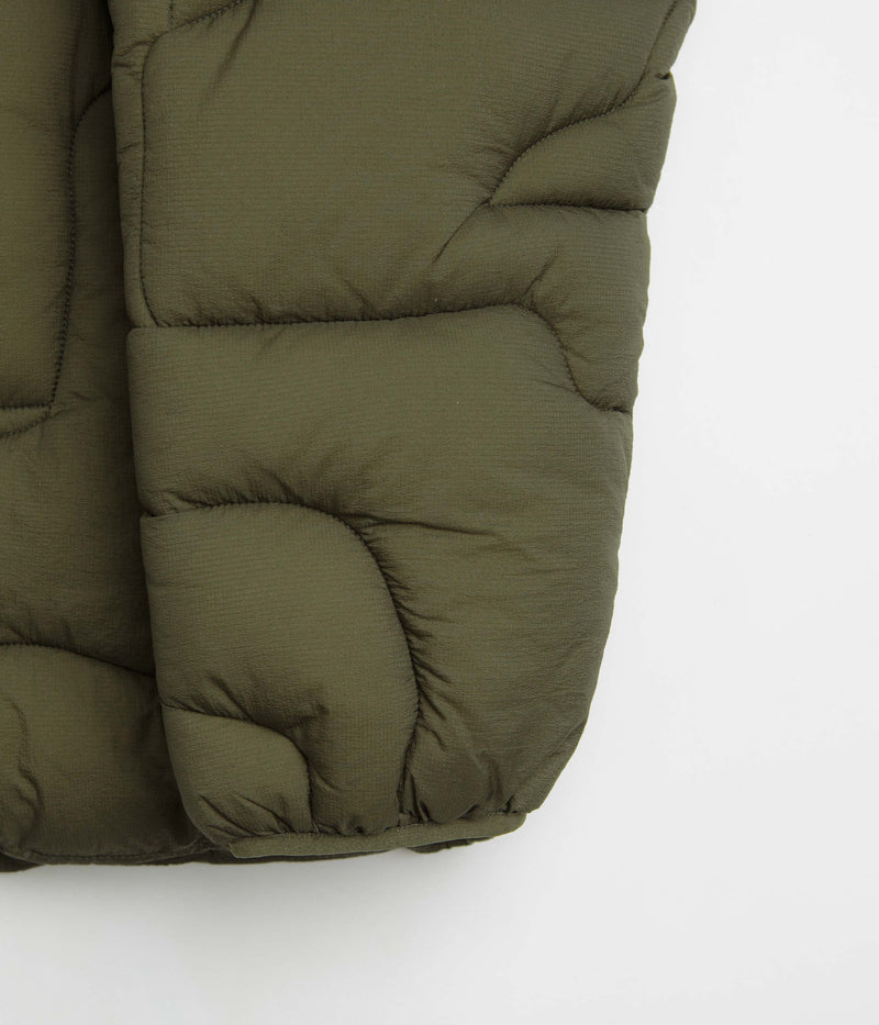 by Parra Boring Village Puffer Jacket in Green
