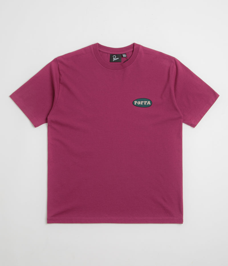 by Parra Chair Baller T-Shirt in Dark Magenta