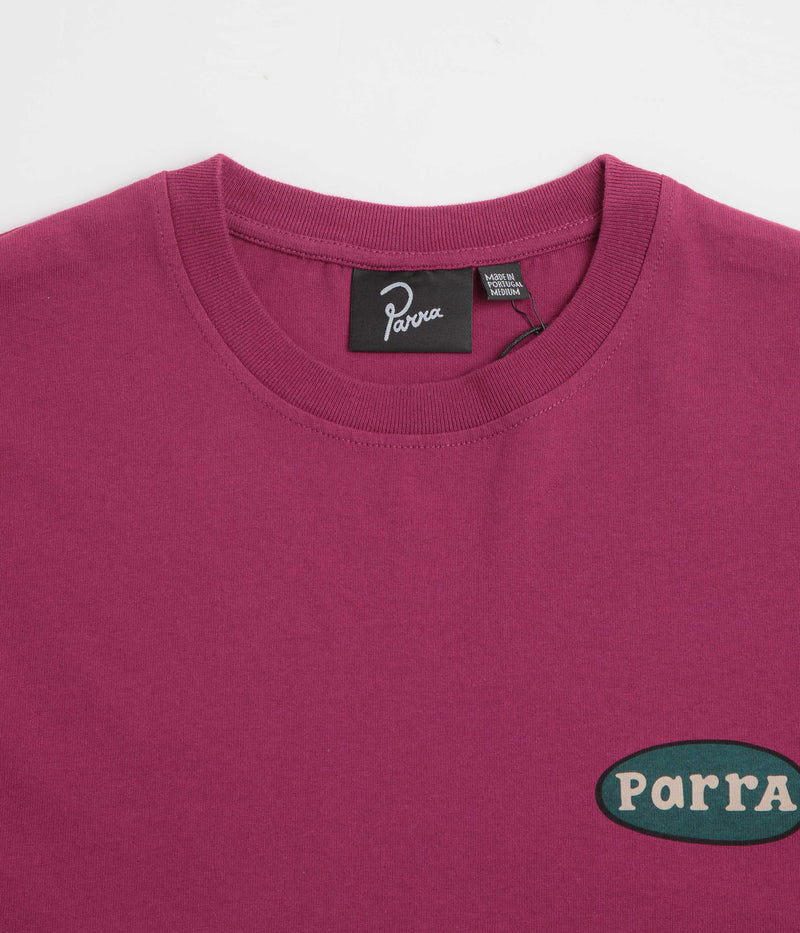 by Parra Chair Baller T-Shirt in Dark Magenta