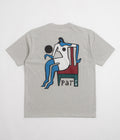 by Parra Chair Baller T-Shirt in Heather Grey