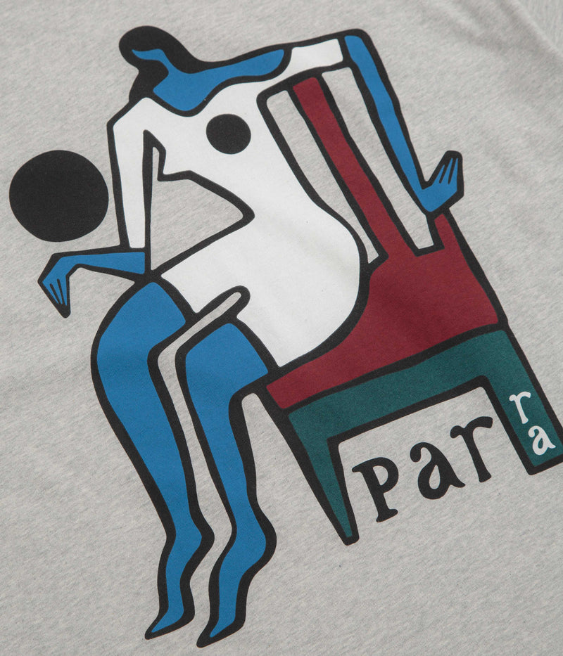 by Parra Chair Baller T-Shirt in Heather Grey