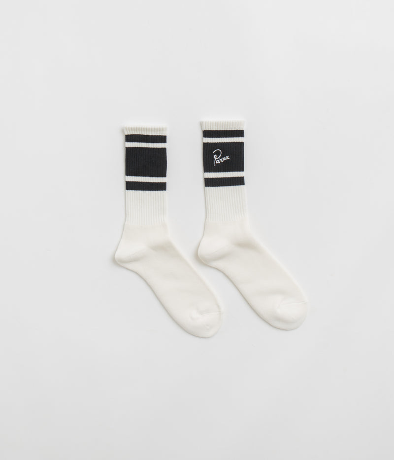 by Parra Crew Socks in White