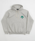 by Parra Crow Logo Hoodie in Heather Grey