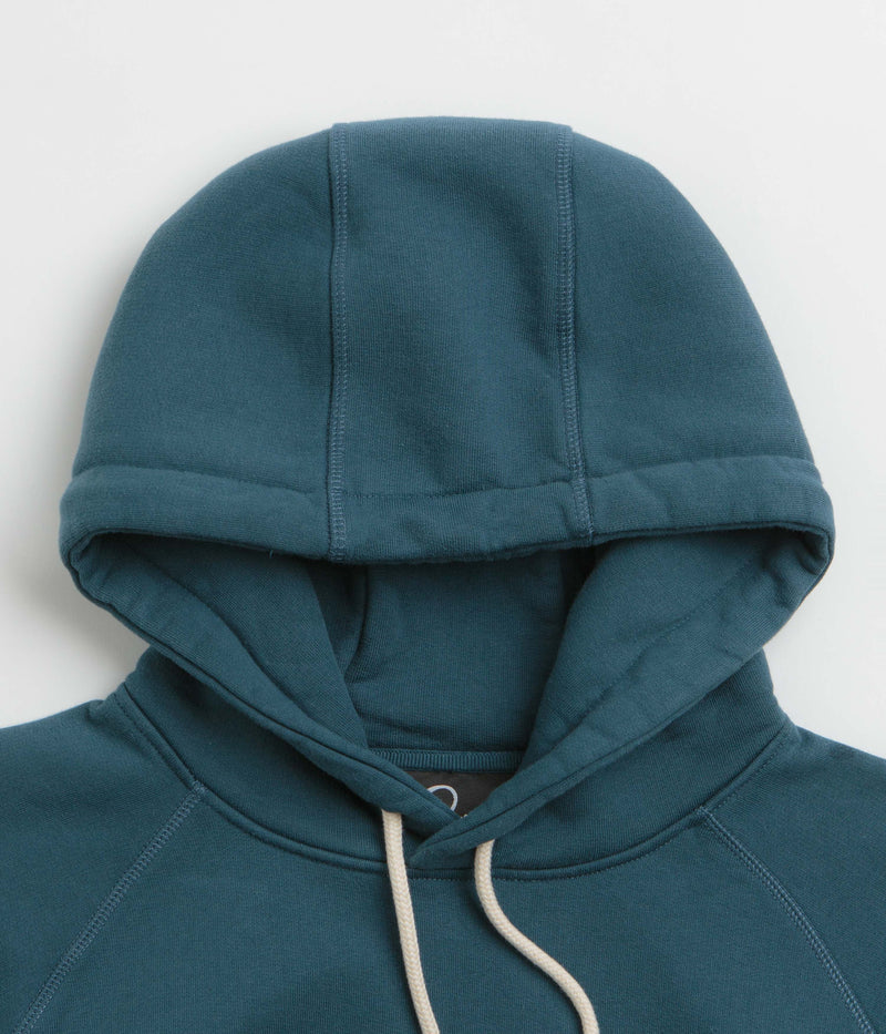 by Parra Crow Logo Hoodie in Teal