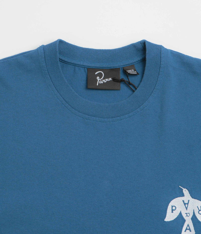 by Parra Crow Logo T-Shirt in Blue