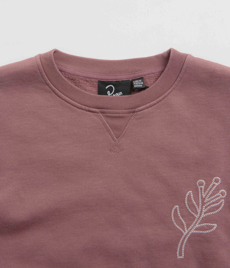 by Parra Duck Attack Crewneck Sweatshirt in Dusty Rose