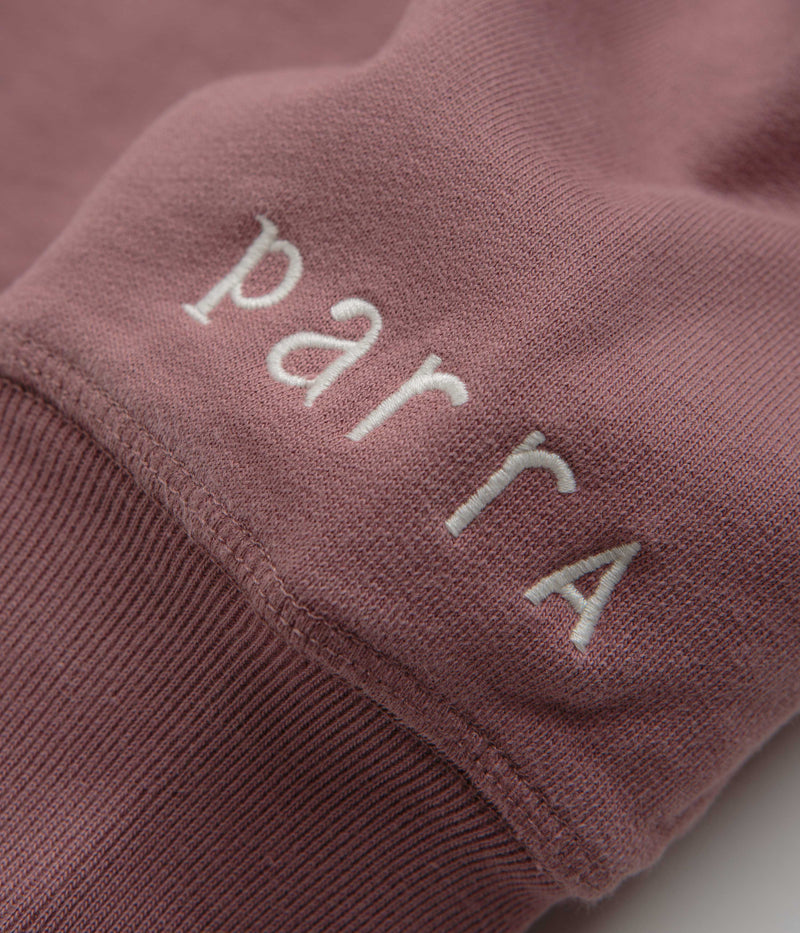 by Parra Duck Attack Crewneck Sweatshirt in Dusty Rose