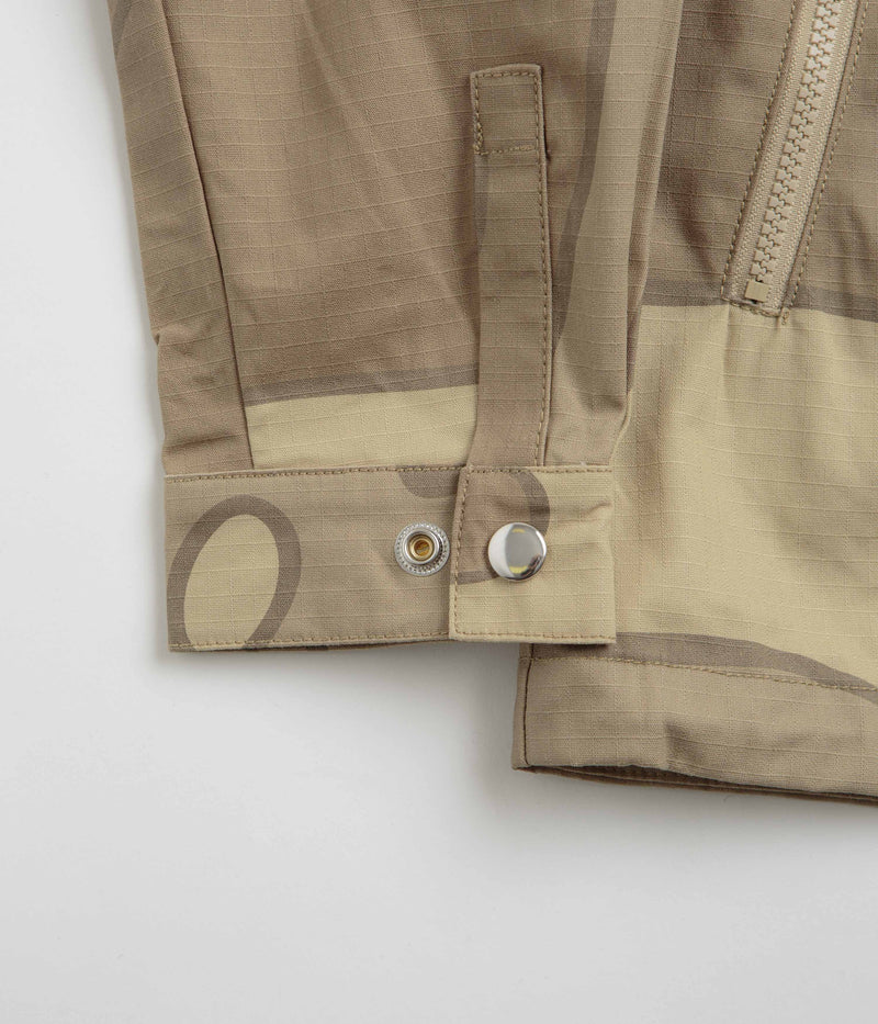 by Parra Fruit Tree Camo Shirt in Tan