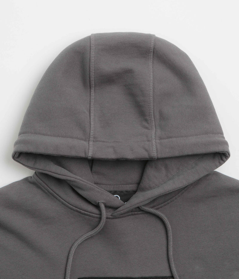 by Parra Get On The Donkey Hoodie in Washed Grey