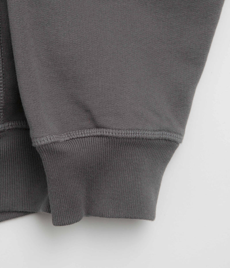 by Parra Get On The Donkey Hoodie in Washed Grey