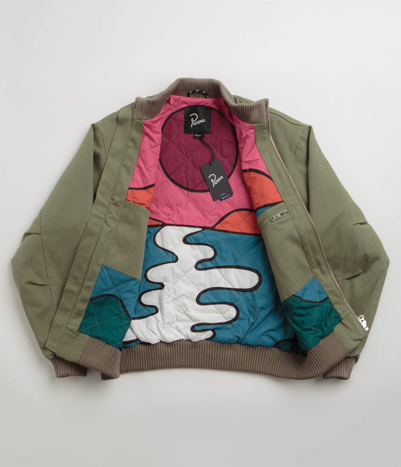by Parra Inspiration Point Jacket in Green