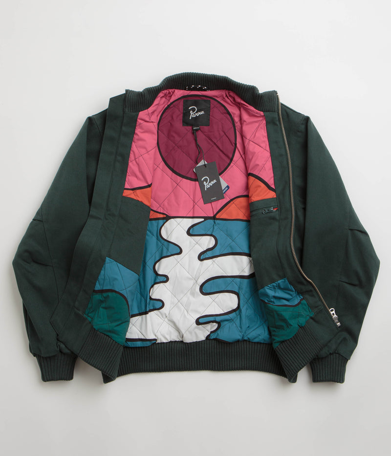 by Parra Inspiration Point Jacket in Pine Green