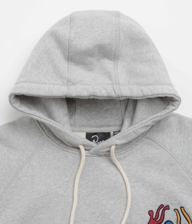 by Parra La Chambre Nuit Hoodie in Heather Grey