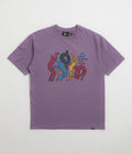 by Parra La Chambre Nuit T-Shirt in Purple