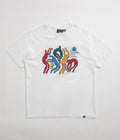 by Parra La Chambre Nuit T-Shirt in White