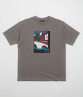 by Parra Leaving You T-Shirt in Anthracite