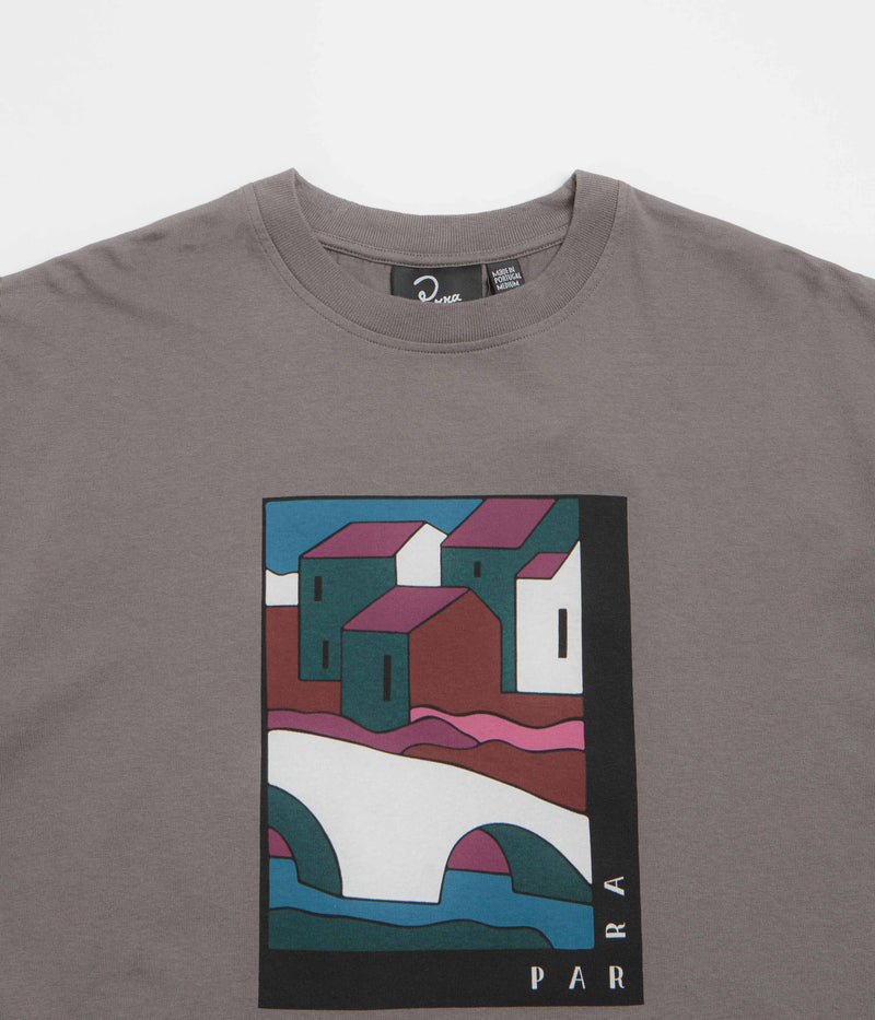 by Parra Leaving You T-Shirt in Anthracite