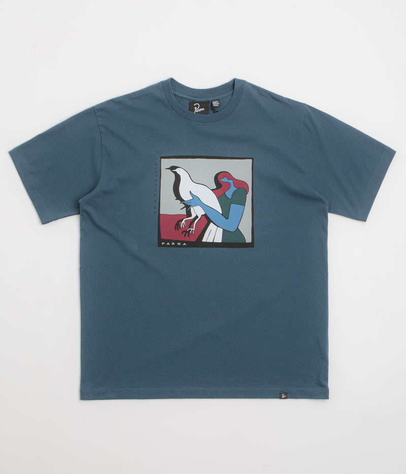 by Parra Look At It T-Shirt in Dark Blue