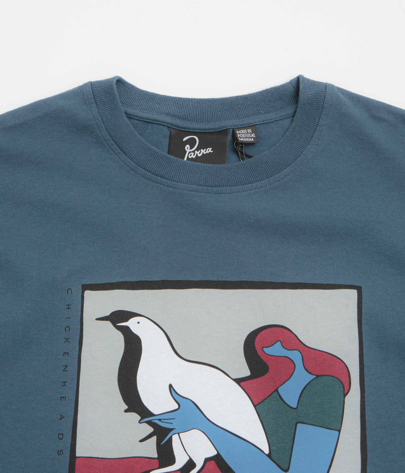 by Parra Look At It T-Shirt in Dark Blue