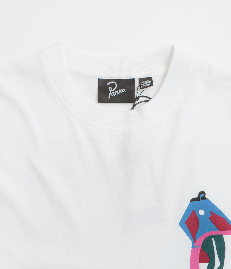 by Parra Lowering The Bar Long Sleeve T-Shirt in White
