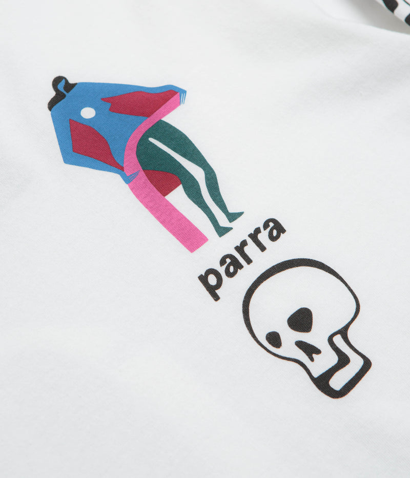 by Parra Lowering The Bar Long Sleeve T-Shirt in White