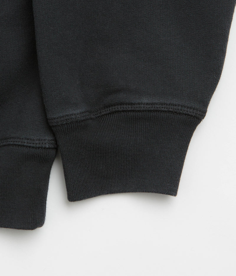 by Parra Media Training Quarter Zip Sweatshirt in Black