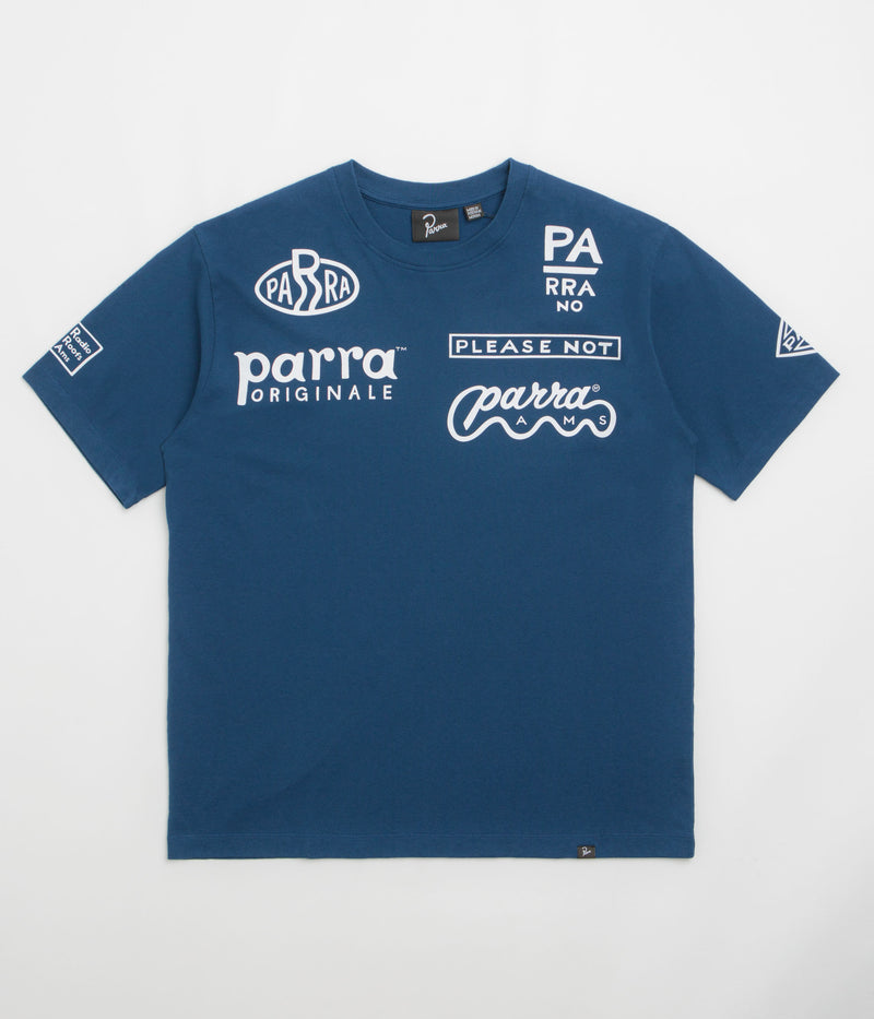 by Parra Media Training T-Shirt in Blue