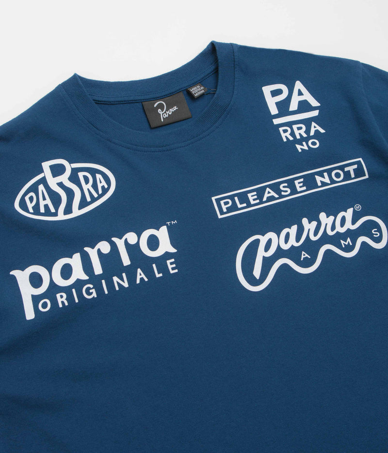 by Parra Media Training T-Shirt in Blue