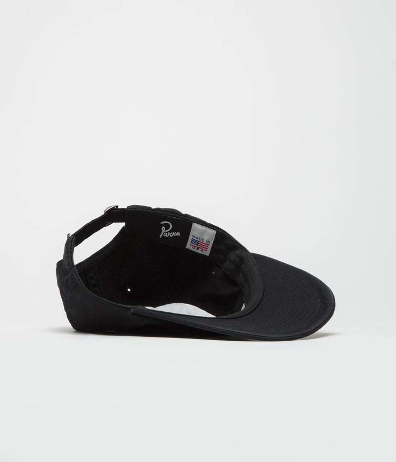 by Parra Mid Career Cap in Black