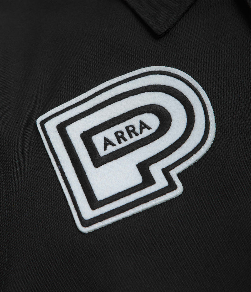 by Parra Midnight Surprise Coach Jacket in Black