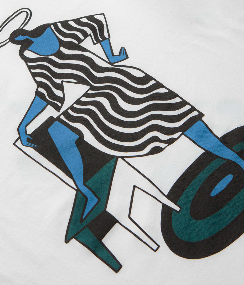 by Parra No Regrets T-Shirt in White