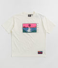 by Parra No Trespassing T-Shirt in Off White