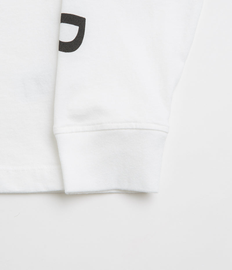 by Parra Not Finished Long Sleeve T-Shirt in White