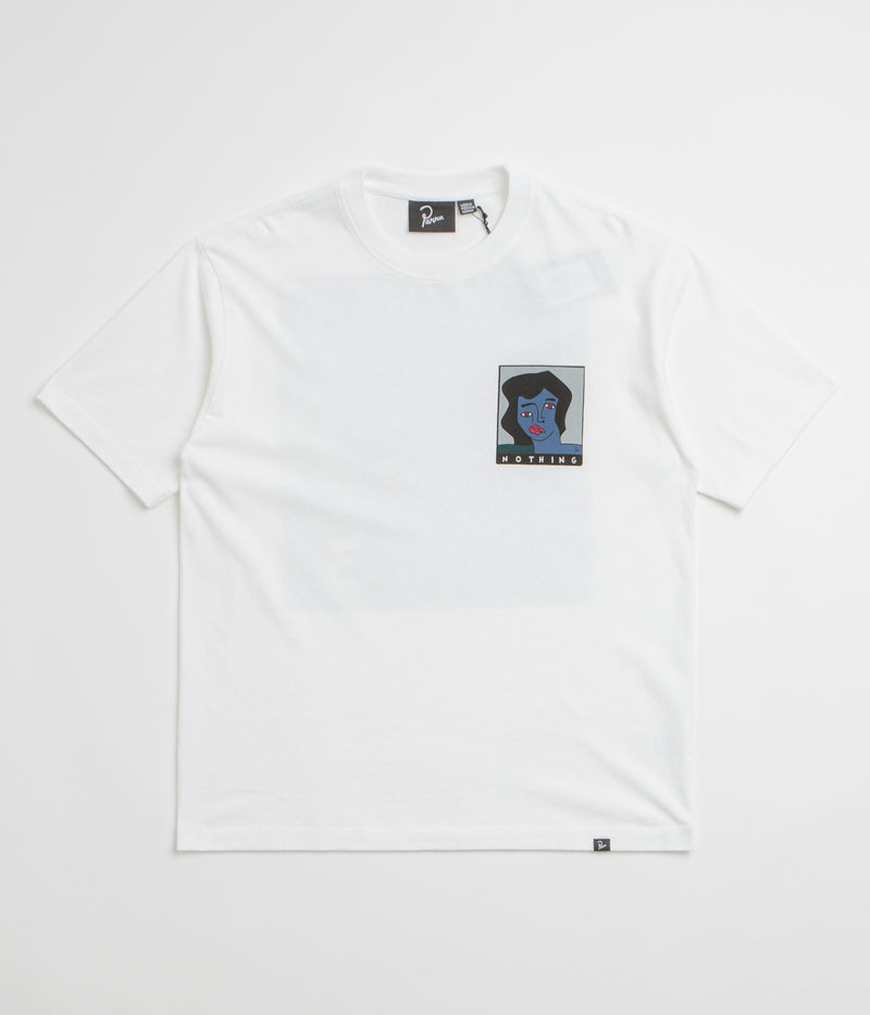 by Parra Nothing Please T-Shirt in White