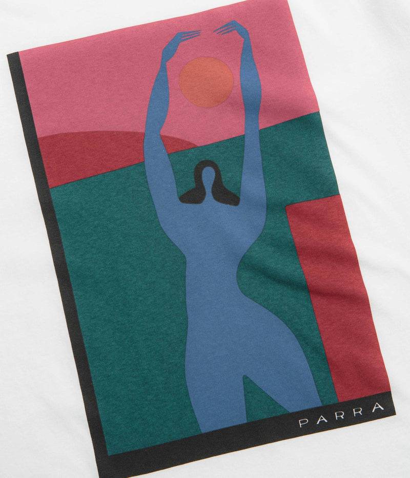 by Parra Protect The Sun T-Shirt in White